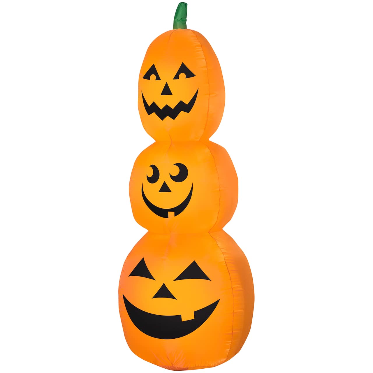 3.5ft. Airblown&#xAE; Inflatable Halloween Pumpkin Stack Scene